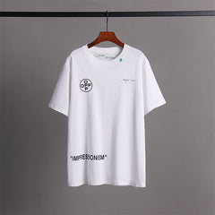 OFF White t shirt OW Arrow Tape Streetwear