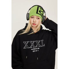 Unisex Jacket Retro Hooded Sweater Men's and Women's Same Style Hoodie Coat Loose