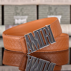 Amiri Belt Neutral belt casual with jeans shipped with box