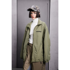 Unisex Jacket Casual Stand-up Collar Jacket Men and Women Couple Jacket