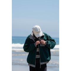 Unisex Jacket Vintage Double-Sided Men's Stand Collar Spring and Autumn Coat