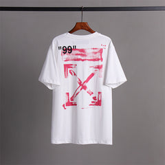 OFF White t shirt OW Arrow Tape Streetwear