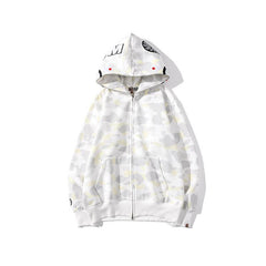 Bathing Ape Hoodie Men's and Women's Luminous Spot Camouflage Sweater