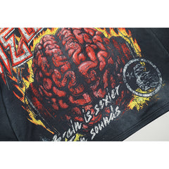 Hellstar Long Sleeve Shirts Hip-hop loose oversize