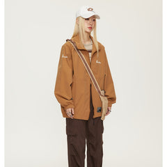 Unisex Jacket Retro Stand-up Collar Jacket
