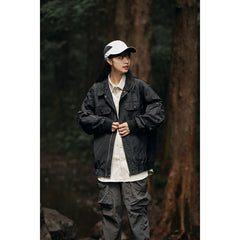 Unisex Jacket Loose Lapels Jacket Spring and Autumn