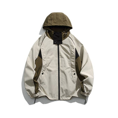 Unisex Jacket Casual Hooded Coat Men and Women Loose Jacket
