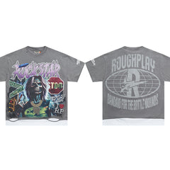 Rough Play T Shirts RoughPlay RockStar with diamond