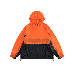 Unisex Jacket Summer Hooded Sports Jacket Men's and Women's Couple's Tops Loose Multicolor Jacket