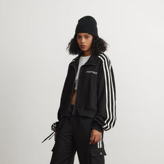 Unisex Jacket Vintage Top Sports Coat Stand Collar Jacket