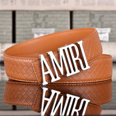 Amiri Belt Neutral belt casual with jeans shipped with box