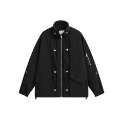 Unisex Jacket Loose Lapel Jacket