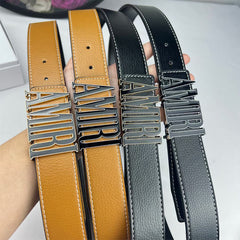 Amiri Belt Neutral belt casual with jeans shipped with box