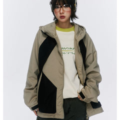 Unisex Jacket Shell Jacket Couples Coat Hooded Jacket