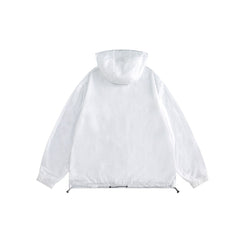 Unisex Jacket Summer Hooded Sports Jacket Loose Jacket Sun-Protective Clothing