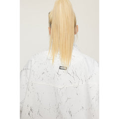 Unisex Jacket Spring and Autumn Vintage Stand Collar Top Jacket Baggy Coat