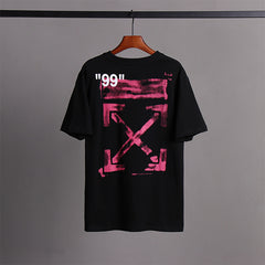 OFF White t shirt OW Arrow Tape Streetwear