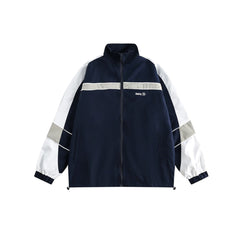 Unisex Jacket Vintage Loose Lapel Jacket Men's Sports Jacket
