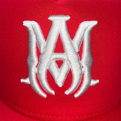 Amiri Hat Embroidered Mesh Adjustable Sun Hat