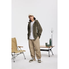 Unisex Jacket Vintage Multicolor Jacket Shell Jacket Men's Women's Hoodie Coat