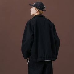 Unisex Jacket Retro Loose Casual Blazer