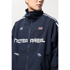 Unisex Jacket Retro Sports Casual Stand Collar Coat Men's and Women's Same Loose Autumn Jacket