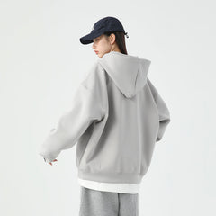 Unisex Jacket Loose Top Space Cotton Hooded Jacket
