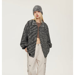 Unisex Jacket Loose Lapels Jacket Men's and Women's Tops Spring and Autumn Coat