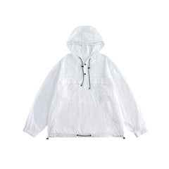 Unisex Jacket Summer Hooded Sports Jacket Loose Jacket Sun-Protective Clothing