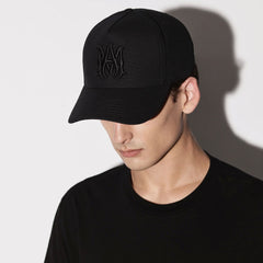 Amiri Hat Peaked Cap Sunshade Beach Casual Hat Adjustable Metal Lock Baseball Cap