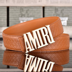 Amiri Belt Neutral belt casual with jeans shipped with box
