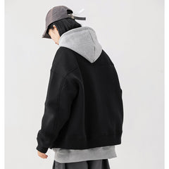 Unisex Jacket Baseball Jacket Loose Casual Jacket