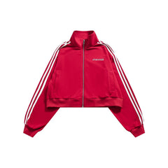 Unisex Jacket Vintage Top Sports Coat Stand Collar Jacket