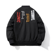 Mens Vintage Jackets Embroidered Jacket ins Trendy Baseball Suit Flight Suit