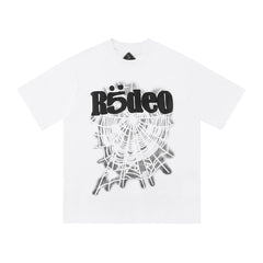 Travis Scott T-Shirt Travis Scott Cactus Jack Sp5der5 Joint Printed Short Sleeve T-Shirt