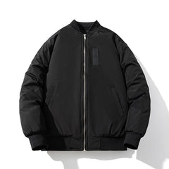 Mens Vintage Jackets Tide Padded Flight Suit Baseball Jacket