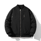 Men Vintage Jackets Loose Trend Baseball Suit Zip Padded Flight Suit