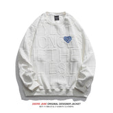 Men Pullover Hoodie Sweater Men's Spring and Autumn Loose Trendy Casual Top