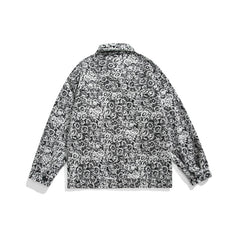 Unisex Jacket Vintage Loose Top Jacket