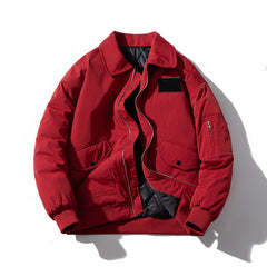 Mens Vintage Jackets Lapel cotton jacket oversize