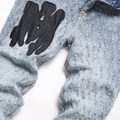 Amiri Jeans Ripped Stretch Jeans