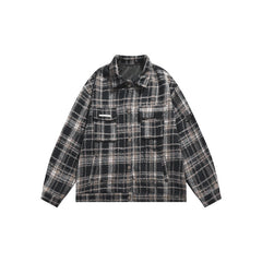 Unisex Jacket Men's and Women's Loose Lapels Coat
