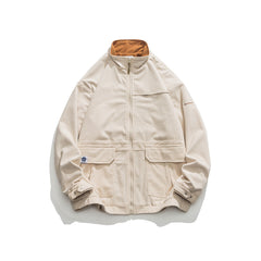 Unisex Jacket Vintage Amekaji Corduroy Jacket Men's Baggy Coat