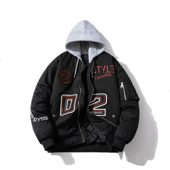 Mens Vintage Jackets Flight Suit Jacket Padded Jacket Autumn Warm Baseball Suit Cotton Suit