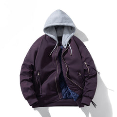 Mens Vintage Jackets Baseball Jacket Cotton Jacket Couple Flight Jacket