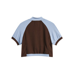 Unisex Jacket Retro Sports Short Cardigan Coat
