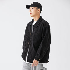 Unisex Jacket Vintage Overalls Jacket Casual Jacket
