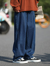 Men Jeans Vintage Cityboy Jeans Men's Straight Loose Oversize Pants