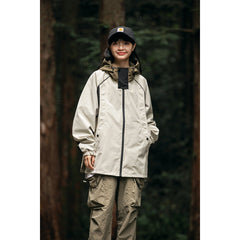Unisex Jacket Casual Hooded Coat Men and Women Loose Jacket