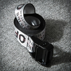 Off White Belts Canvas Belts Hip Hop Embroidery